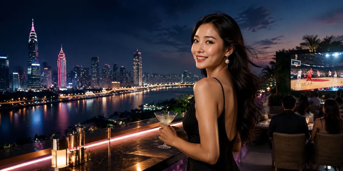 Thanh niên đặt cược bóng rổ trên điện thoại tại bãi biển Sài Gòn